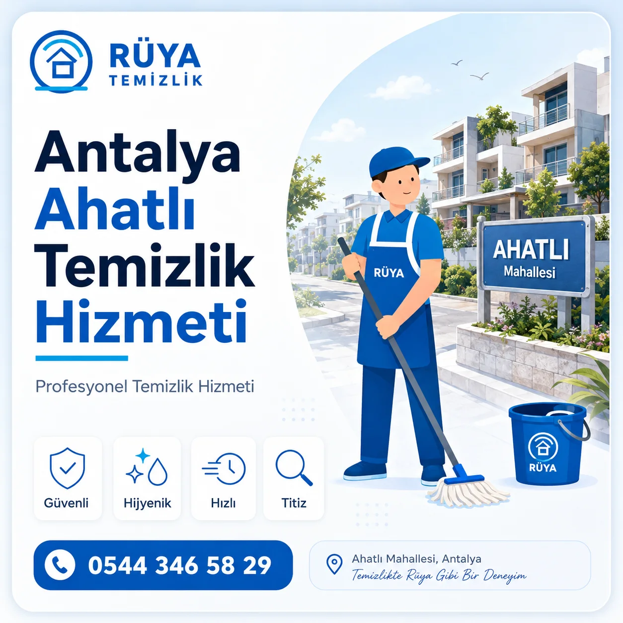 Antalya Ahatlı Temizlik Hizmeti