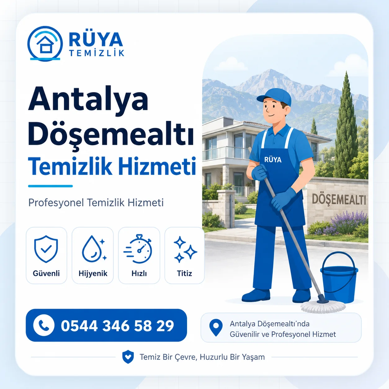 Antalya Döşemealtı Temizlik Hizmeti